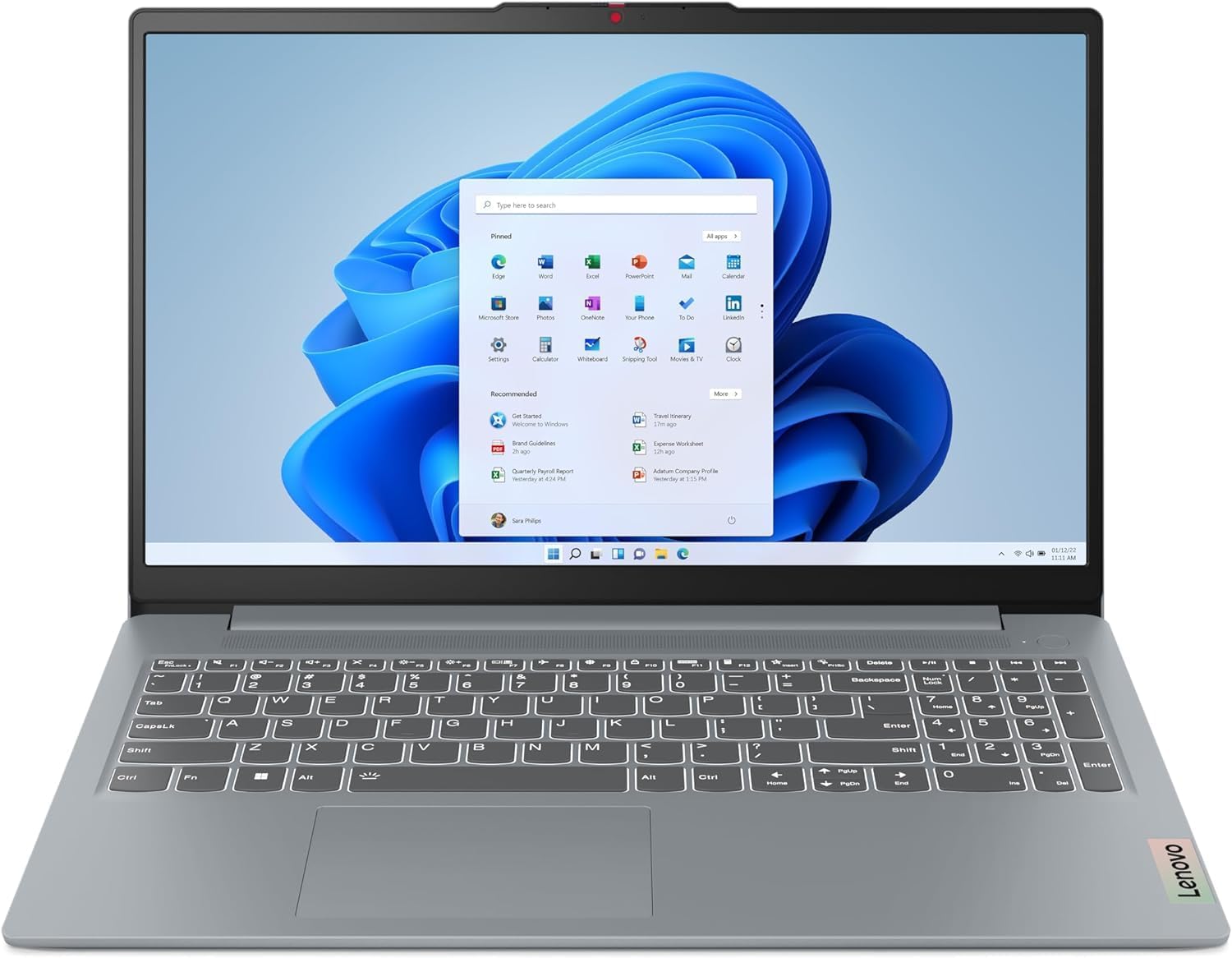 Lenovo IdeaPad Slim 3 Laptop 2025 15.6' FHD 1920 x 1080 Touchscreen, AMD Ryzen 7 5825U, 8-core, AMD Radeon Graphics, 16GB DDR4, 512GB SSD, Wi-Fi 6, Bluetooth 5.2, 720p HD Camera, Windows 11 Home