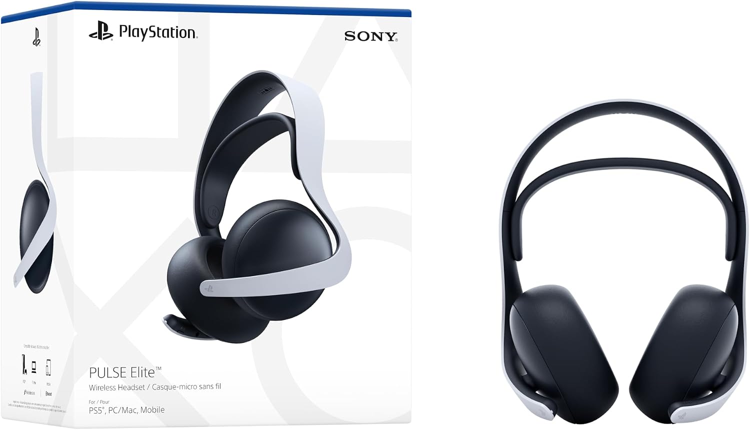 Sony PlayStation Pulse Elite Wireless Headset (Renewed)