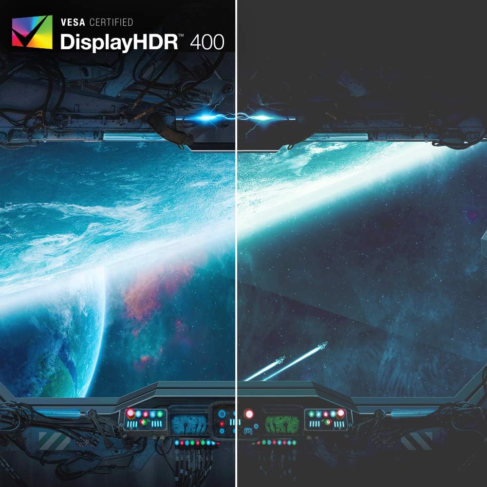 acer 49 Inch 1800R Curved Zero-Frame DFHD (3840 x 1080) Gaming Monitor | AMD FreeSync Premium Pro | Up to 144Hz Refresh | 4ms (G to G) | 1 x Display Port 1.4 and 2 x HDMI 2.0 Ports | EI491CR
