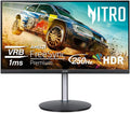 acer Nitro 24.5' Full HD 1920 x 1080 PC Gaming Monitor | AMD FreeSync Premium | Up to 250Hz Refresh | 1ms (VRB) | ZeroFrame | ErgoStand | 1 x Display Port 1.2 & 2 x HDMI 2.0 Ports