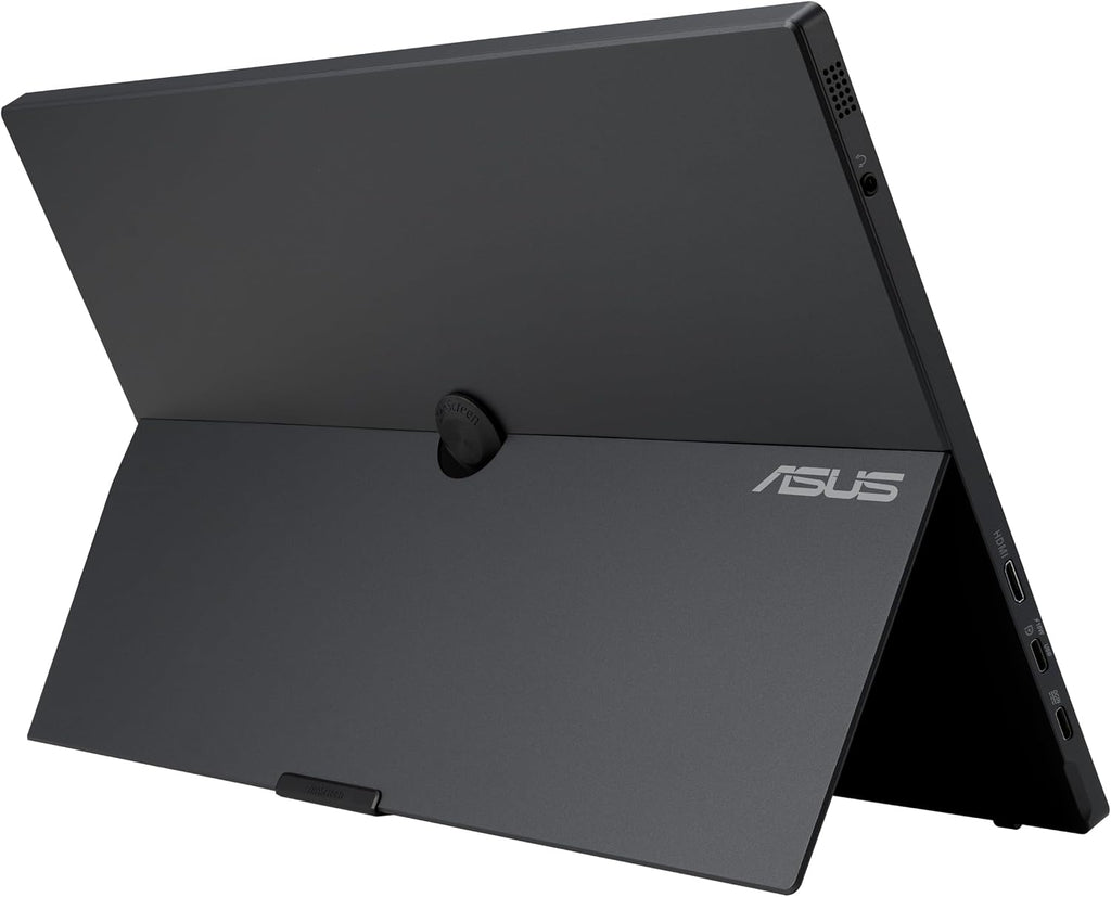 ASUS ZenScreen Touch 16' USB-C Portable Monitor (MB16AMTR) - Full HD, IPS, Built-in Battery, Kickstand, Tripod Socket, Eye Care, Compatible with Laptops, Smartphones and Game Consoles, 3 yr Warranty