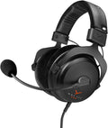 beyerdynamic MMX 300 PRO Closed Gaming Headset with Stellar.45 Driver and Condenser Microphone, Wired Gaming Headset Suitable for PC, Gaming Console, PS, Switch. Handmade in Germany, Black