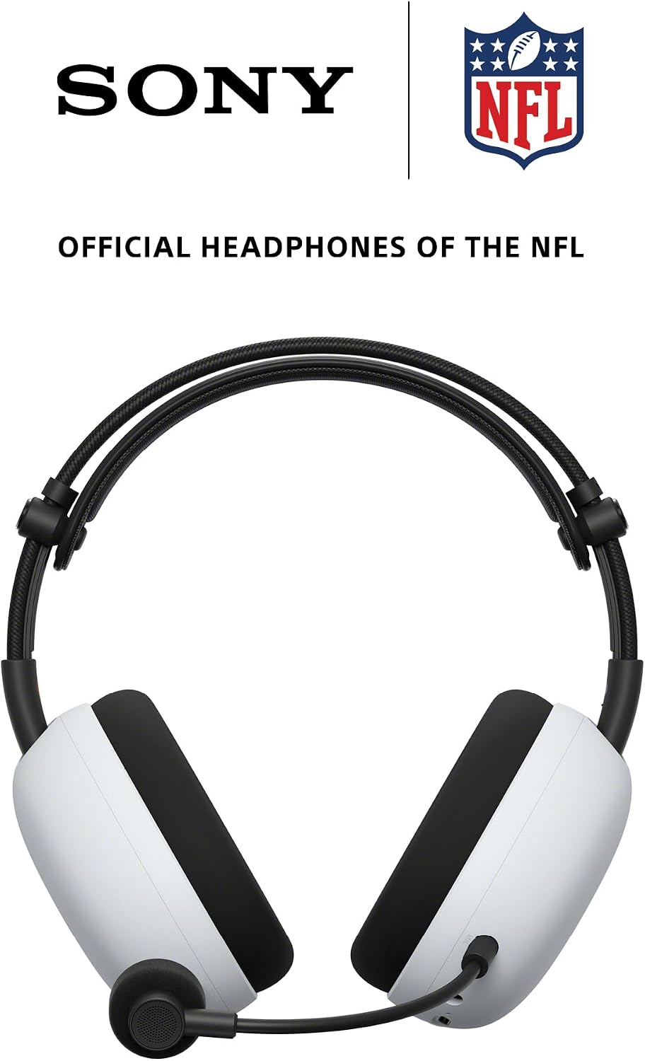 Sony INZONE H9 II Wireless Noise Canceling Gaming Headset, WH-1000XM6 Drivers, Lightweight, Detachable Cardioid AI Mic, 2.4GHz and Bluetooth, Soft Case, for PC, PS5, Switch, and Mobile, White