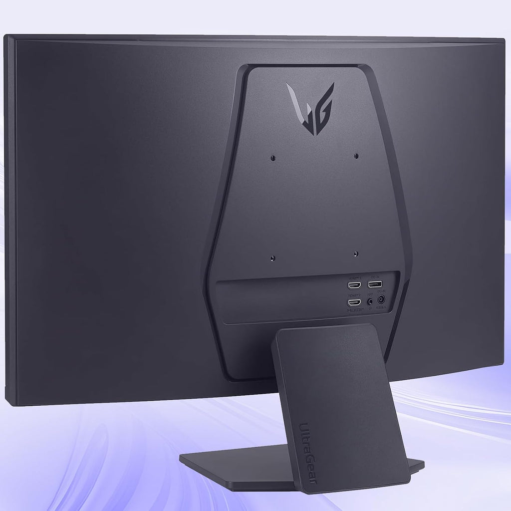 LG 27 Inch QHD Gaming Monitor, Ultragear Curved Display, 180Hz, 1ms, 1000R, AMD FreeSync, HDR10, 99% sRGB, Black Stabilizer, DAS Crosshair FPS Counter, HDMI x2, DisplayPort, Borderless Design, Black