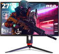 RCA 27' Evolution Select QHD Gaming Monitor | 165Hz, 2560 x 1440p, Adaptive Refresh Technology with 1ms Response, HDR10, Ultra Wide Game View - RGB Backlighting & Adjustable Stand | M27SG134F