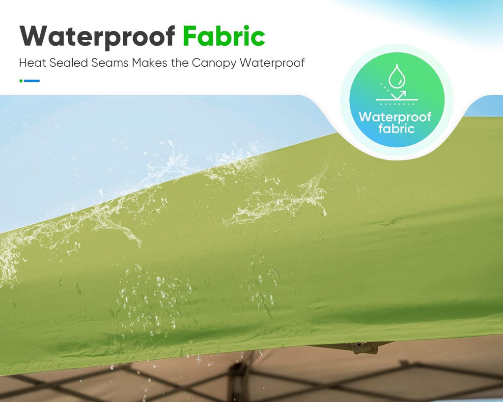Quictent 10'x10' Pop up Screened Canopy Tent with Mosquito Netting, Portable Easy up Outdoor Screen House Shelter for Patio, Camping and Picnic, Includes Wheeled Carry Bag