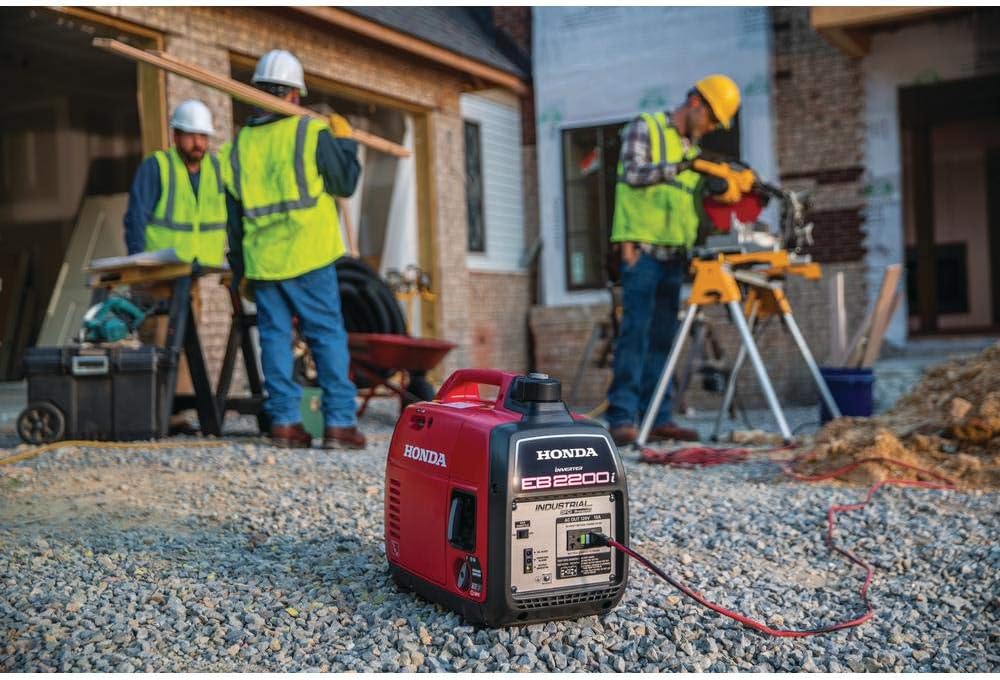 Honda EB2200iTAG 2200-Watt Super Quiet Portable Industrial Inverter Generator with CO-Minder
