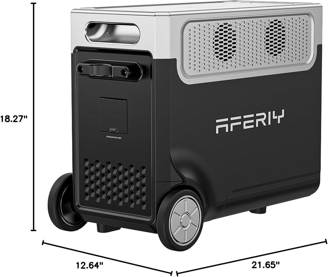 AFERIY P310 Expansion Battery Pack, Add 3840Wh LiFePO4 Extra Capacity | Compatible Only with AFERY P310 Main Unit | LiFePO4 Solar Generator for Extended Home Backup & Outdoor Camping