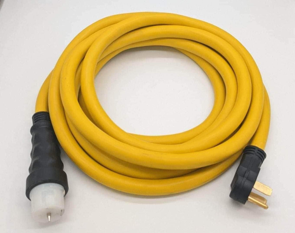 Connecticut Electric 50 Foot Generator Power Extension Cord, 50 Amp, 4 Prong, NEMA 14-50P to SS2-50R (CS6364)