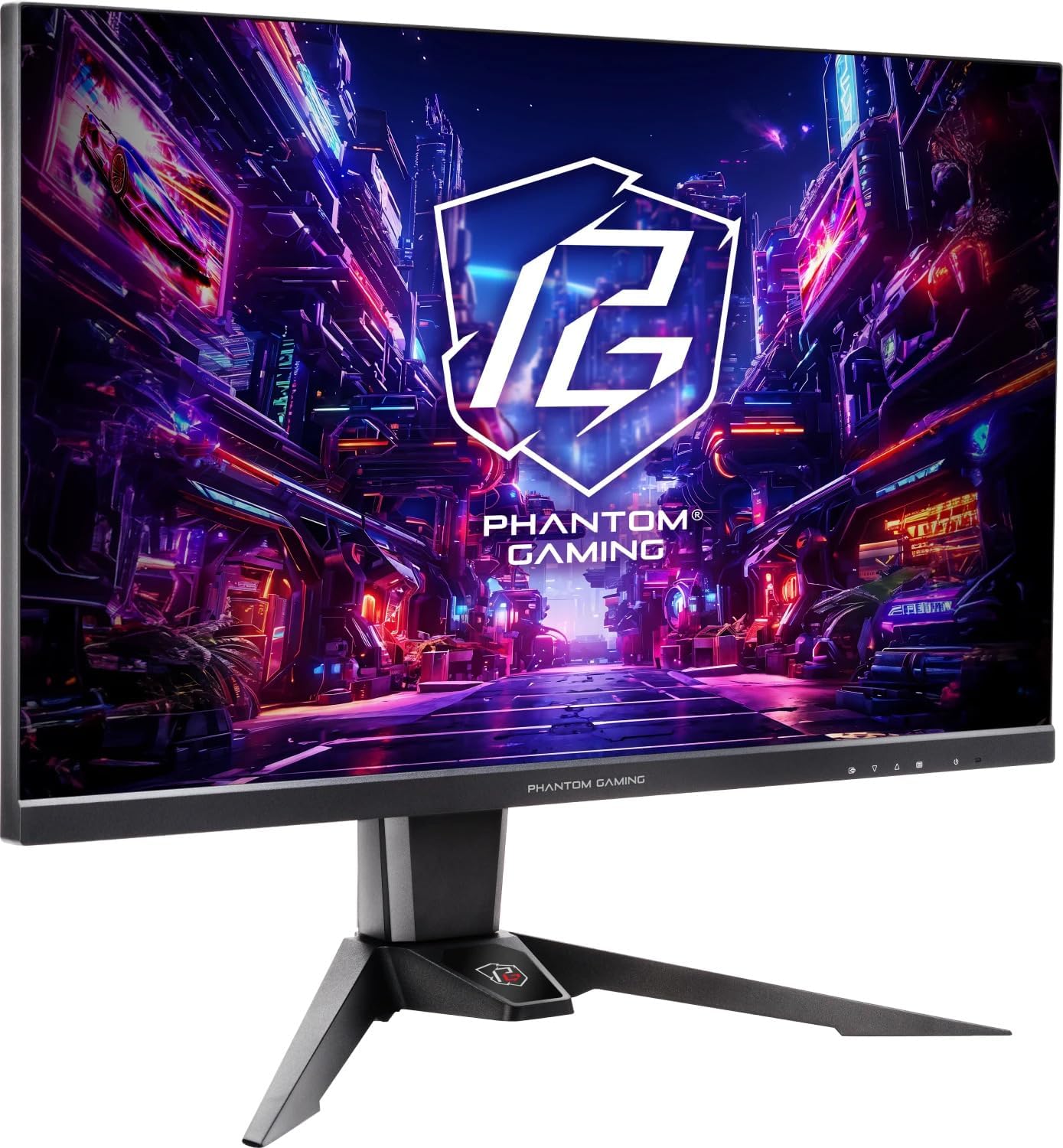 ASROCK Phantom Gaming QHD IPS 1440p Computer Monitor (PG27QFT1B), 2560 x 1440, 1ms, 180Hz, HDR 400, VESA