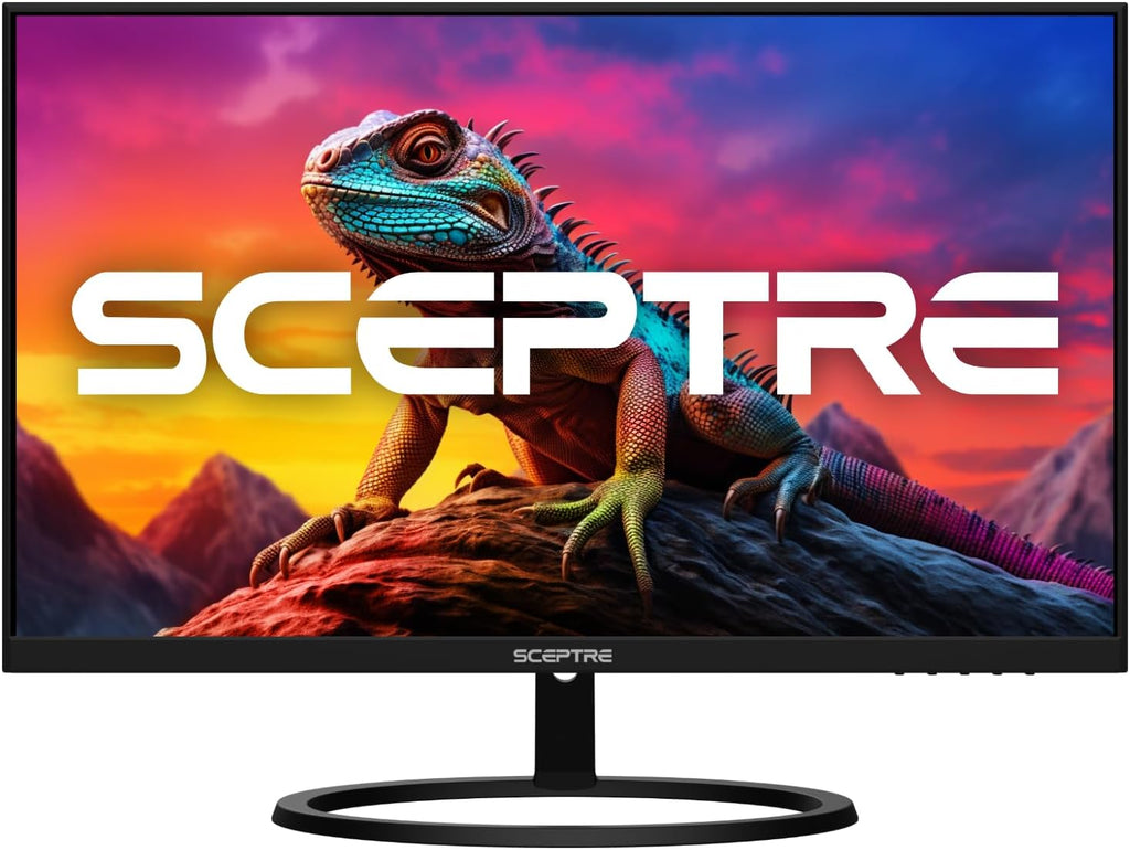 Sceptre 27' IPS 2K Monitor QHD 2560 x 1440 75Hz Edgeless DisplayPort HDMI Build-in Speakers Machine Black