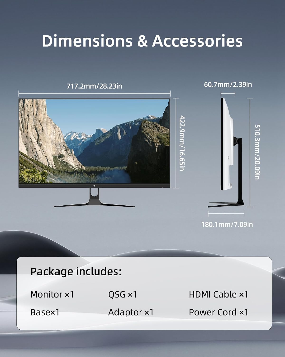 KTC 32 Inch Computer Monitor 2K - 1440P IPS Monitor 120Hz, Adaptive Sync, 109% sRGB, HDR10, Eye Care, HDMI Displayport, Tilt, VESA Compatible, 100Hz PC Monitors for Home Office Gaming, White, H32D6