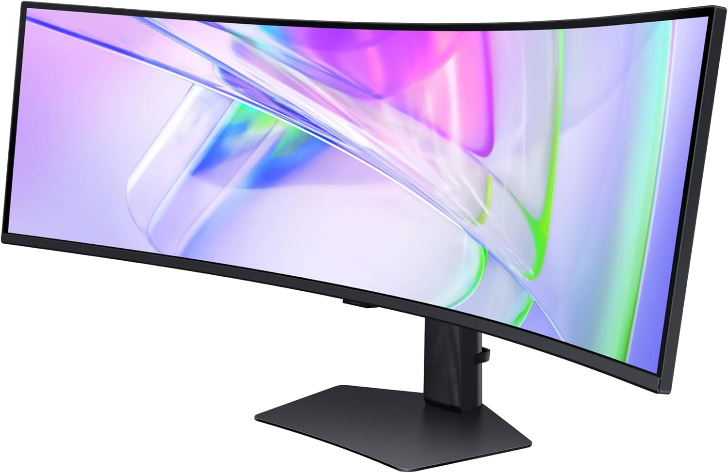 Samsung 49' Business Curved Ultrawide Dual QHD Computer Monitor, USB-C, DisplayPort, HDMI, 120Hz, VESA DisplayHDR 400, Built-in Speakers, Height Adjustable Stand, Eye Care, LS49C954UANXZA, 2024