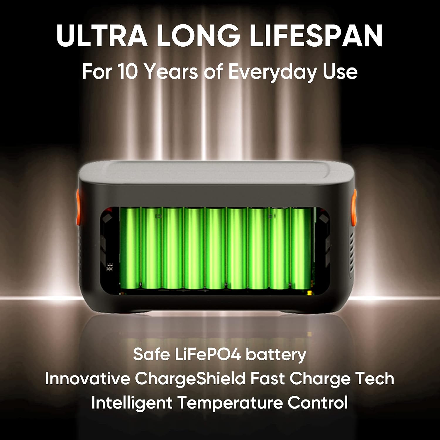 Jackery Extra Battery Pack 2000 Plus, 2042Wh Extra Expandable LiFePO4 Battery for Portable Power Station Explorer 2000 Plus Series