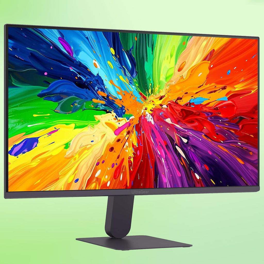 LG 24' Ultragear FHD Gaming Monitor, IPS Display, 144Hz Refresh Rate, 1ms MBR, HDR10, sRGB 99% Color Gamut, NVIDIA G-SYNC Compatible, AMD FreeSync, HDMI, DisplayPort, Vase Mountable, Tilt, Black