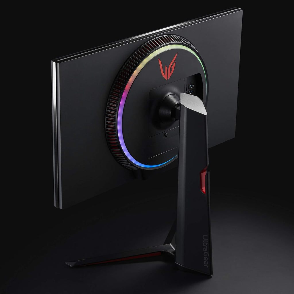LG 27GN950-B Ultragear Gaming Monitor 27' UHD (3840 x 2160) Nano IPS Display, 1ms Response Time, 144Hz Refresh Rate, G-SYNC Compatibility, AMD FreeSync Premium Pro, Tilt/Height/Pivot Adjustable Stand