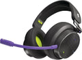 Skullcandy PLYR Multi-Platform Wireless Gaming Headset, Bluetooth Headphones, Removable Mic, Up to 24 Hrs Battery, PC, Xbox, PlayStation, 2.4GHz Low Latency Wireless Transmitter Included - Digi-Black
