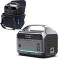 DARAN Portable Power Station, 288Wh LiFePO4 Battery, 350W (600W Peak) Power Bank with AC Outlet, Mini Solar Generator 7-Port Design, 2.1Hrs Fast Charing for Emergency, Hurricane (Solar Optional)