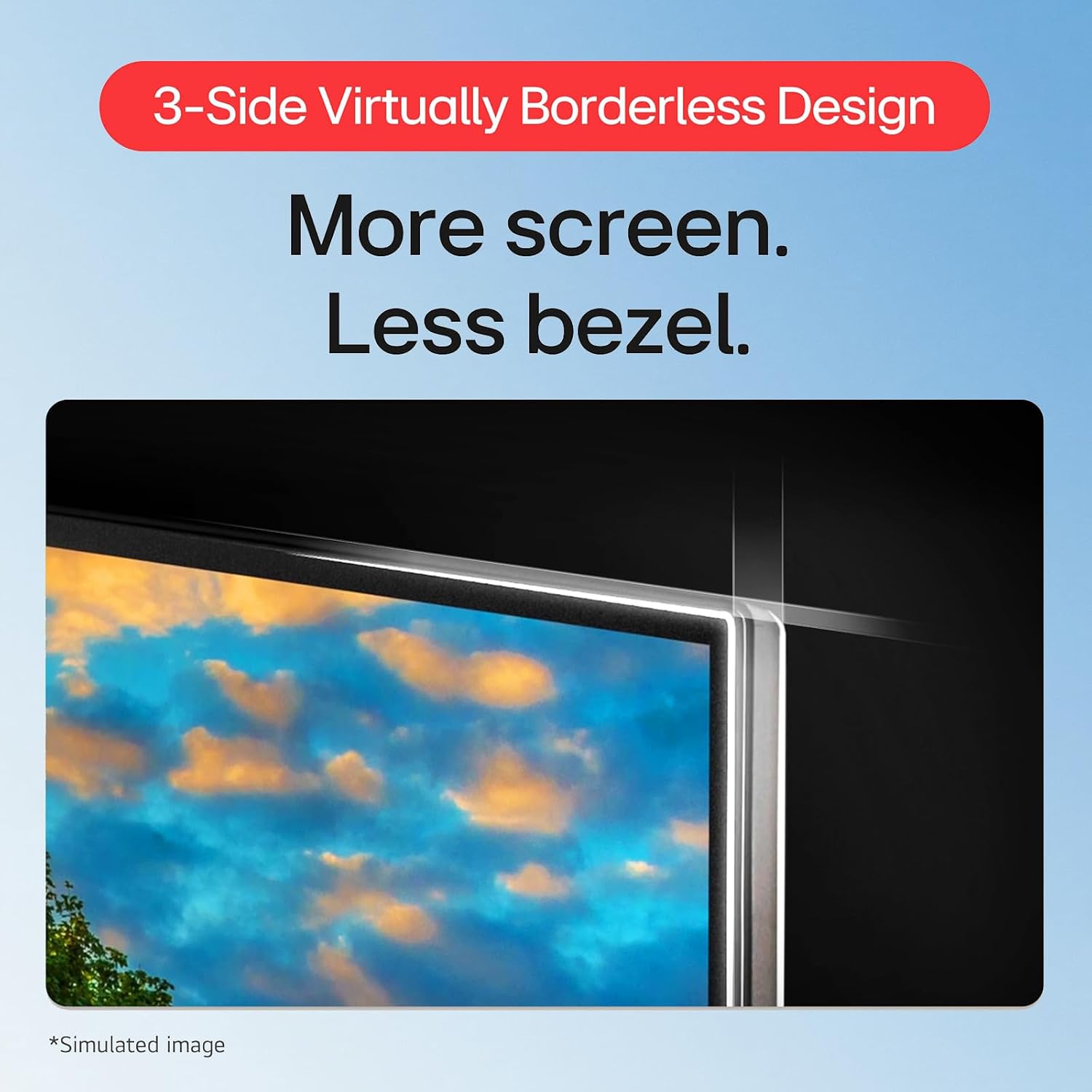 LG 32' FHD Curved Monitor, 1920 x 1080 VA Display, 100Hz Refresh Rate, AMD FreeSync, Dynamic Action Sync, Black Stabilizer, Reader Mode, HDMI and D-Sub Ports, 3-Side Virtually Borderless Design