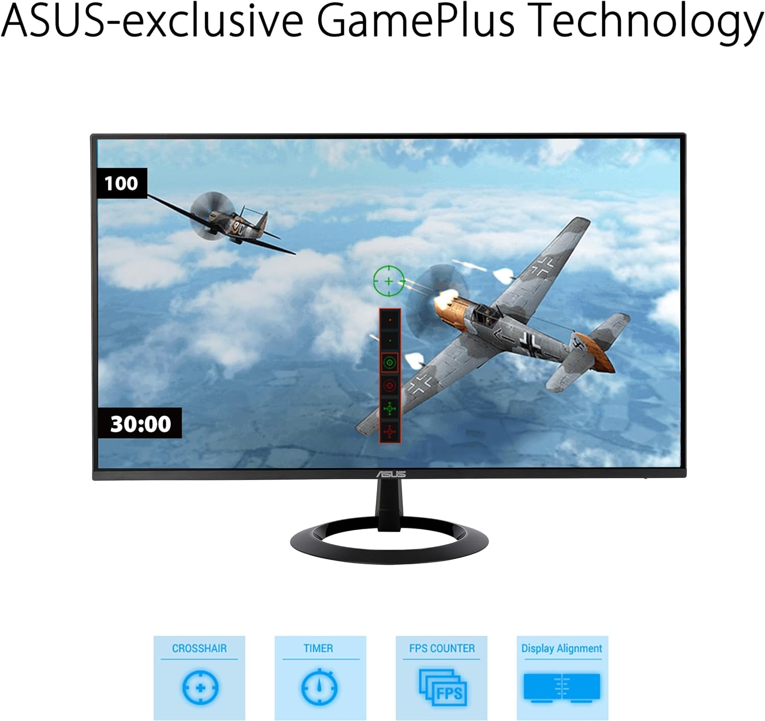 ASUS TUF Gaming VG279Q1A 27' Gaming Monitor, 1080P Full HD, 165Hz (Supports 144Hz), IPS, 1ms, Adaptive-sync/FreeSync Premium, Extreme Low Motion Blur, Eye Care, HDMI DisplayPort