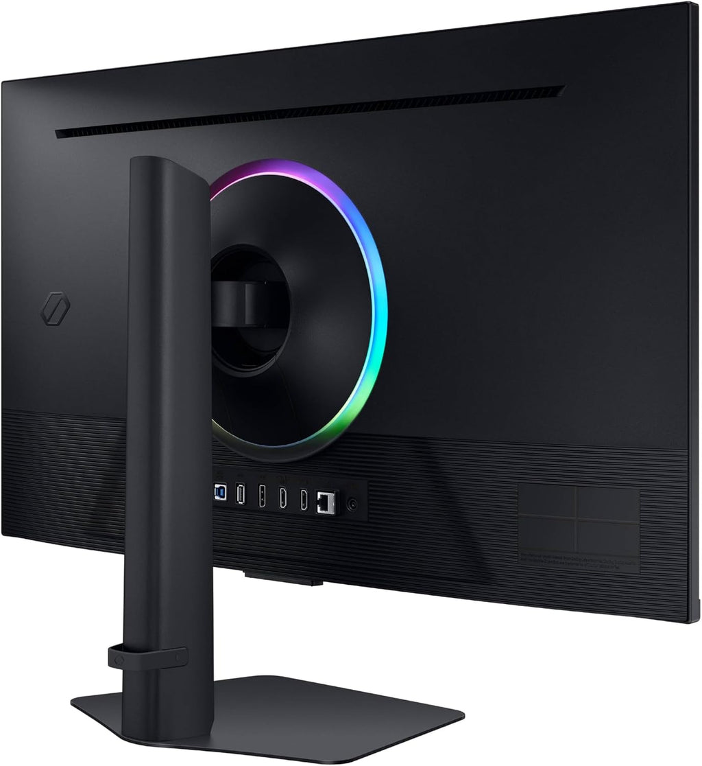 Samsung 32' Odyssey G7 (G70D) 4K UHD IPS 144Hz 1ms(GtG) Smart Gaming Monitor, G-Sync Compatible, AMD Freesync Premium, Vivid Colors, Adjustable Stand, Black Equalizer, LS32DG702ENXZA