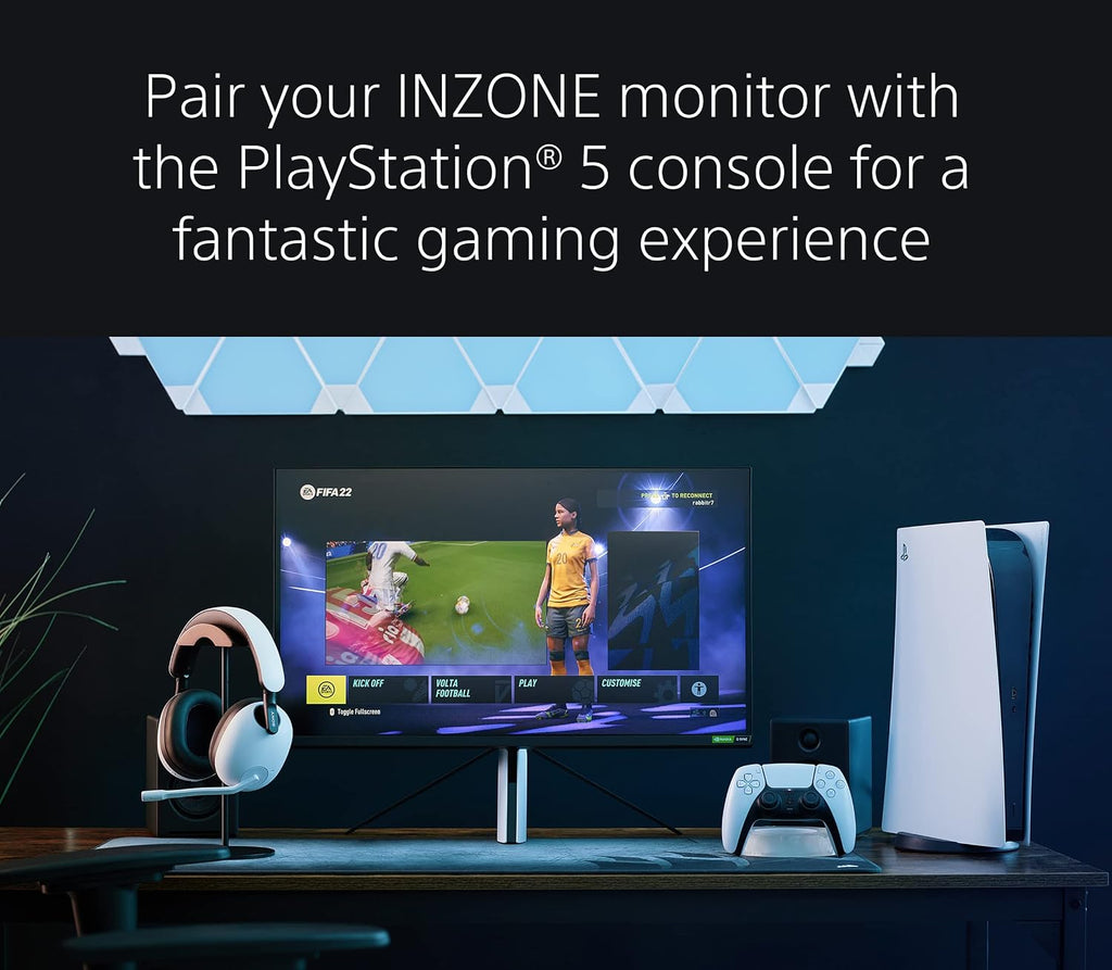 Sony 27' INZONE M9 4K HDR 144Hz HDMI 2.1 Gaming Monitor with Full Array Local Dimming and NVIDIA G-SYNC
