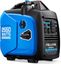 2550-Watt Portable Inverter Generator for Home Use, 1.06Gallon Large Fuel Tank Up to 10 Hours Use, 120V Gas Powered Generator Super Quiet - EPA Compliant-Blue