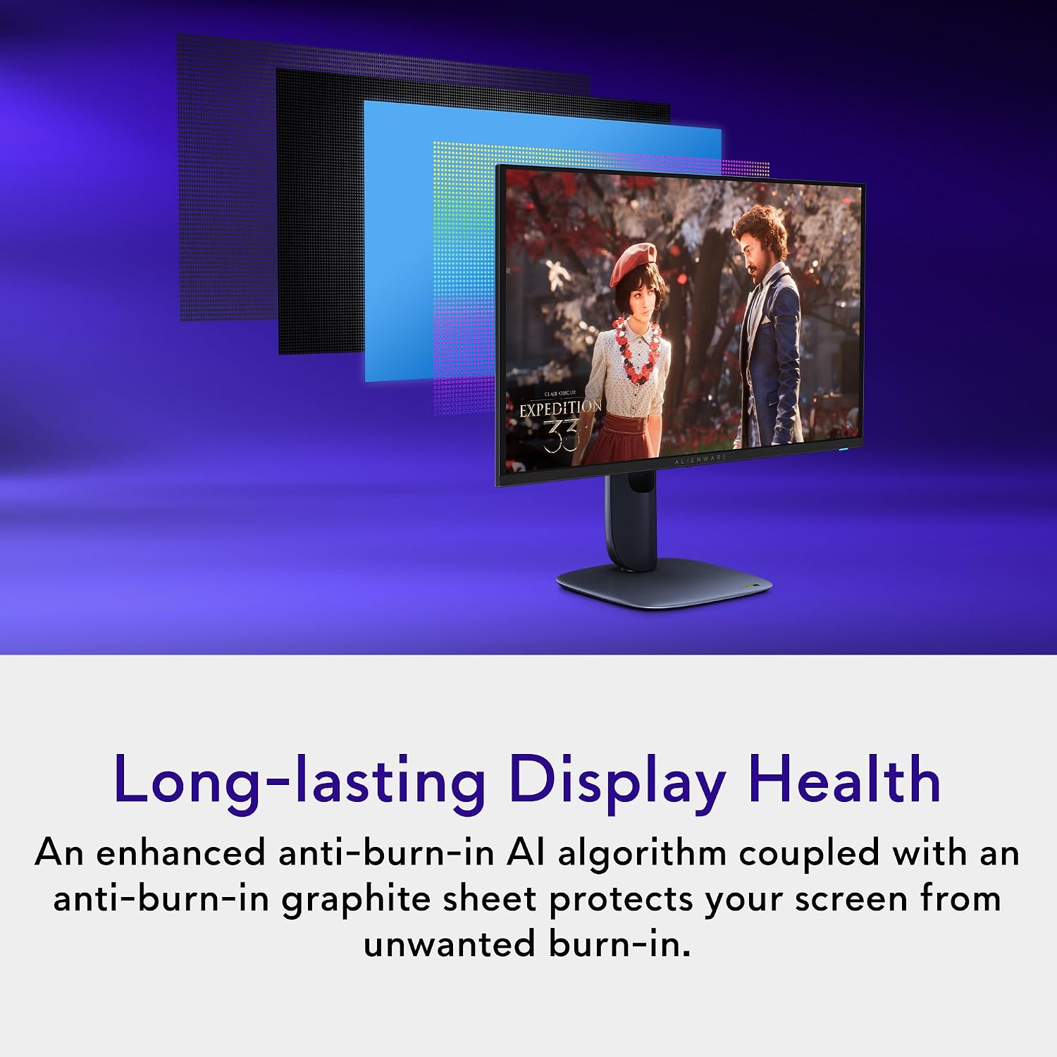 Alienware 27 4K QD-OLED Gaming Monitor AW2725Q - 26.7' 4K UHD QD-OLED 240Hz 0.03ms, NVIDIA G-SYNC Compatible, AMD FreeSync Premium Pro, VESA AdaptiveSync, Dolby Vision, VESA DisplayHDR True Black 400