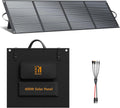 400 Watt Portable Solar Panel IP68 Waterproof ETFE 41V MC4 Output Solar Panels Foldable for Power Stations Solar Generator Camping Off-Grid RV Emergency Backup Hurricane