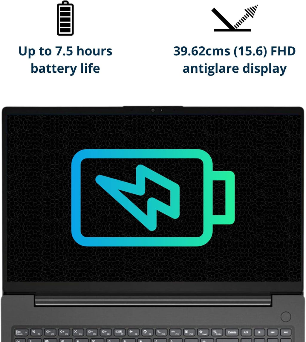 Lenovo V15 Laptop, 15.6' FHD Display, AMD Ryzen 5 5500U Hexa-core Processor (Beat Intel i7-1065G7), 16GB RAM, 1TB SSD, HDMI, RJ45, Numeric Keypad, Wi-Fi, Windows 11 Pro, Black