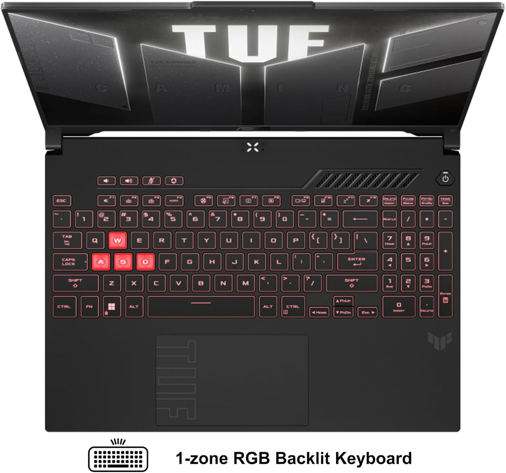 ASUS TUF Gaming A16 Laptop 16' WUXGA IPS 144Hz AMD Hexa-core Ryzen 7 7445HS 16GB DDR5 1TB SSD NVIDIA GeForce RTX 4050 (Up to 194 AI Tops) RGB Backlit USB4 Two-Way AI Noise Cancelation Win11 ICP Hub
