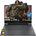 HP Victus Gaming Laptop 15.6' FHD IPS 144Hz Intel 8-core i5-13420H (>i7-12650H) 64GB DDR4 2TB SSD GeForce RTX 4050 Backlit Type-C B&O Fast Charge Win11 ICP Accessory
