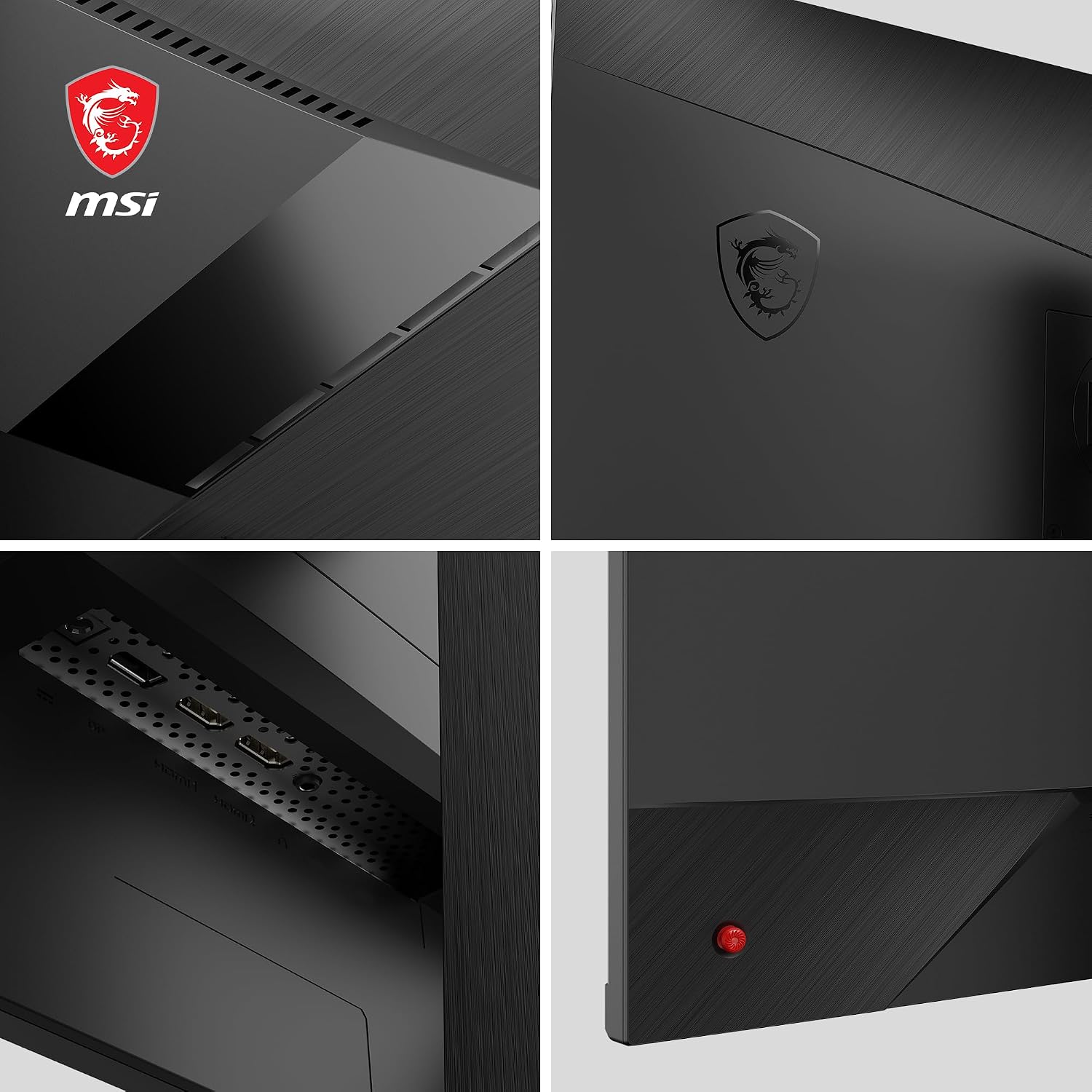 msi G272QPF, 27' Gaming Monitor, 2560 x 1440 (QHD), Rapid IPS, 1ms, 170Hz, G-Sync Compatible, HDR Ready, HDMI, Displayport, Tilt, Swivel, Height Adjustable, Pivot