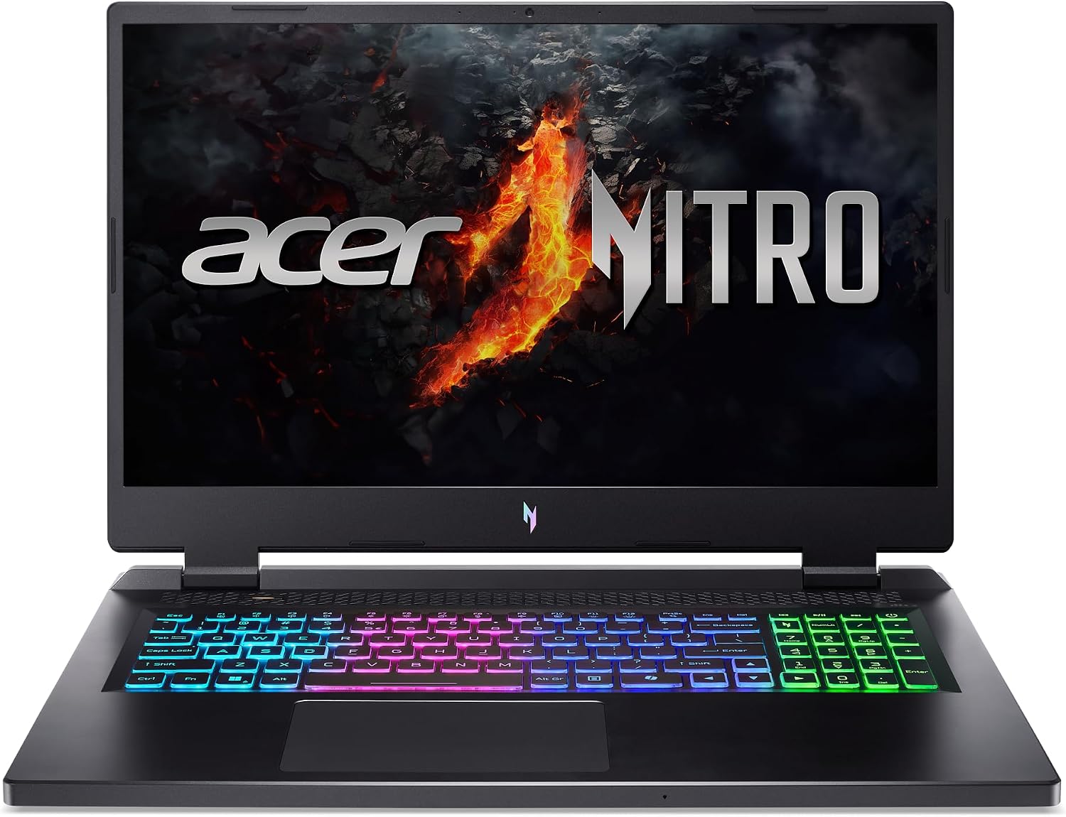 acer Nitro 17 Gaming Laptop | AMD Ryzen 5 8645HS Hexa-Core AI Capable Processor | NVIDIA GeForce RTX 4050 Laptop GPU | 17.3' FHD IPS 165Hz Display | 16GB DDR5 | 512GB SSD | Wi-Fi 6E | AN17-42-R61S