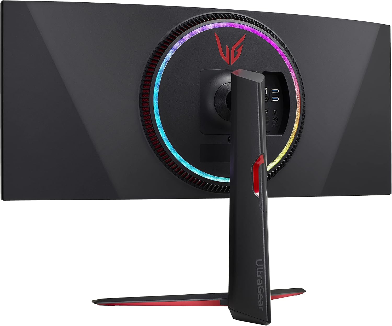 LG 34GP950G-B 34 Inch Ultragear QHD (3440 x 1440) Nano IPS Curved Gaming Monitor with 1ms Response Time and 144HZ Refresh Rate and NVIDIA G-SYNC Ultimate with Tilt/Height Adjustable Stand - Black