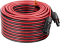 MOOKEERF Solar to XT60i Cable - 75FT Solar Panel Adapter Connector XT60i-F Extension for Portable Power Station