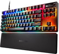 SteelSeries Apex Pro TKL Gen 3 OmniPoint 3.0 HyperMagnetic Switches Adjustable Actuation Rapid Trigger Ready Presets Protection Mode Rapid Tap/SOCD OLED RGB PBT Keycaps USB-C (Renewed)