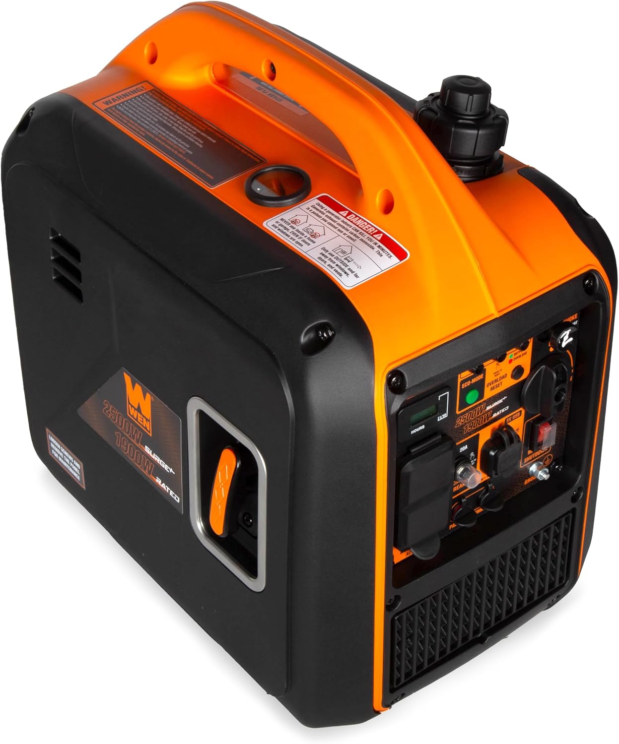 WEN 2500-Watt Inverter Generator, Quiet, Portable, and Lightweight with Fuel Shut Off and CO Watchdog (56250iX)