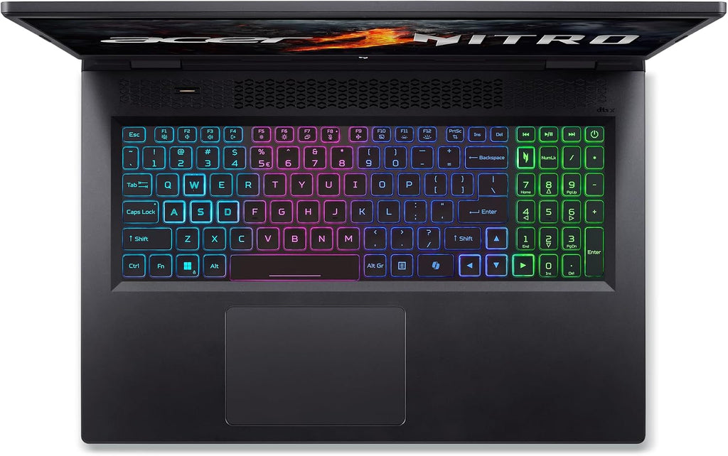 acer Nitro 17 Gaming Laptop | AMD Ryzen 5 8645HS Hexa-Core AI Capable Processor | NVIDIA GeForce RTX 4050 Laptop GPU | 17.3' FHD IPS 165Hz Display | 16GB DDR5 | 512GB SSD | Wi-Fi 6E | AN17-42-R61S