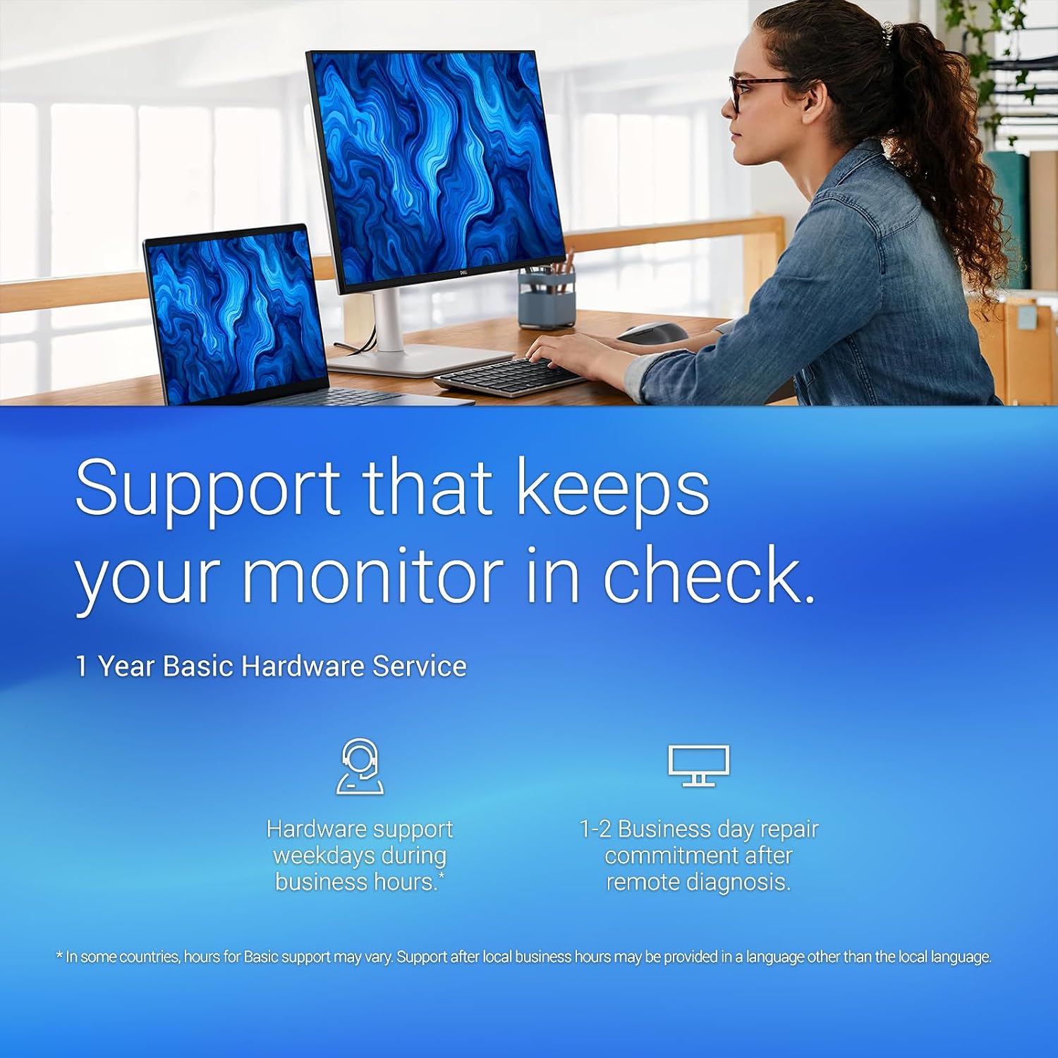 Dell S27 Series 27' 4K Monitor (3840 x 2160) 120Hz, 1500:1 Contrast Ratio, AMD FreeSync Premium, sRGB 99%, Integrated 2x5W Speaker, Height/Tilt/Swivel/Pivot DisplayPort/HDMI - Ash White
