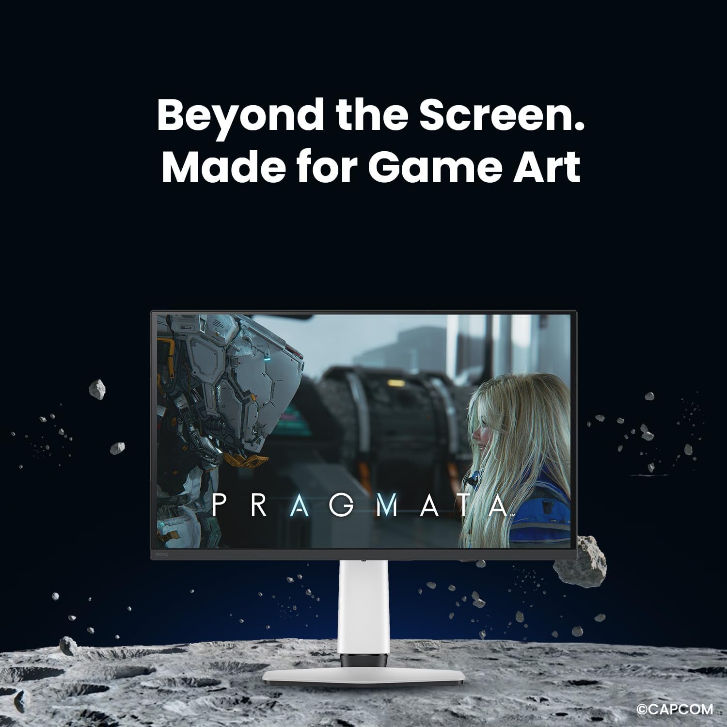 BenQ MOBIUZ EX271QZ 27' Gaming Monitor, 3rd Gen QD-OLED, 500Hz, 0.03ms, HDMI2.1, USB-C, VESA DisplayHDR True Black 500, MOBIUZ Color Tuning, eARC, 3-Year OLED Warranty