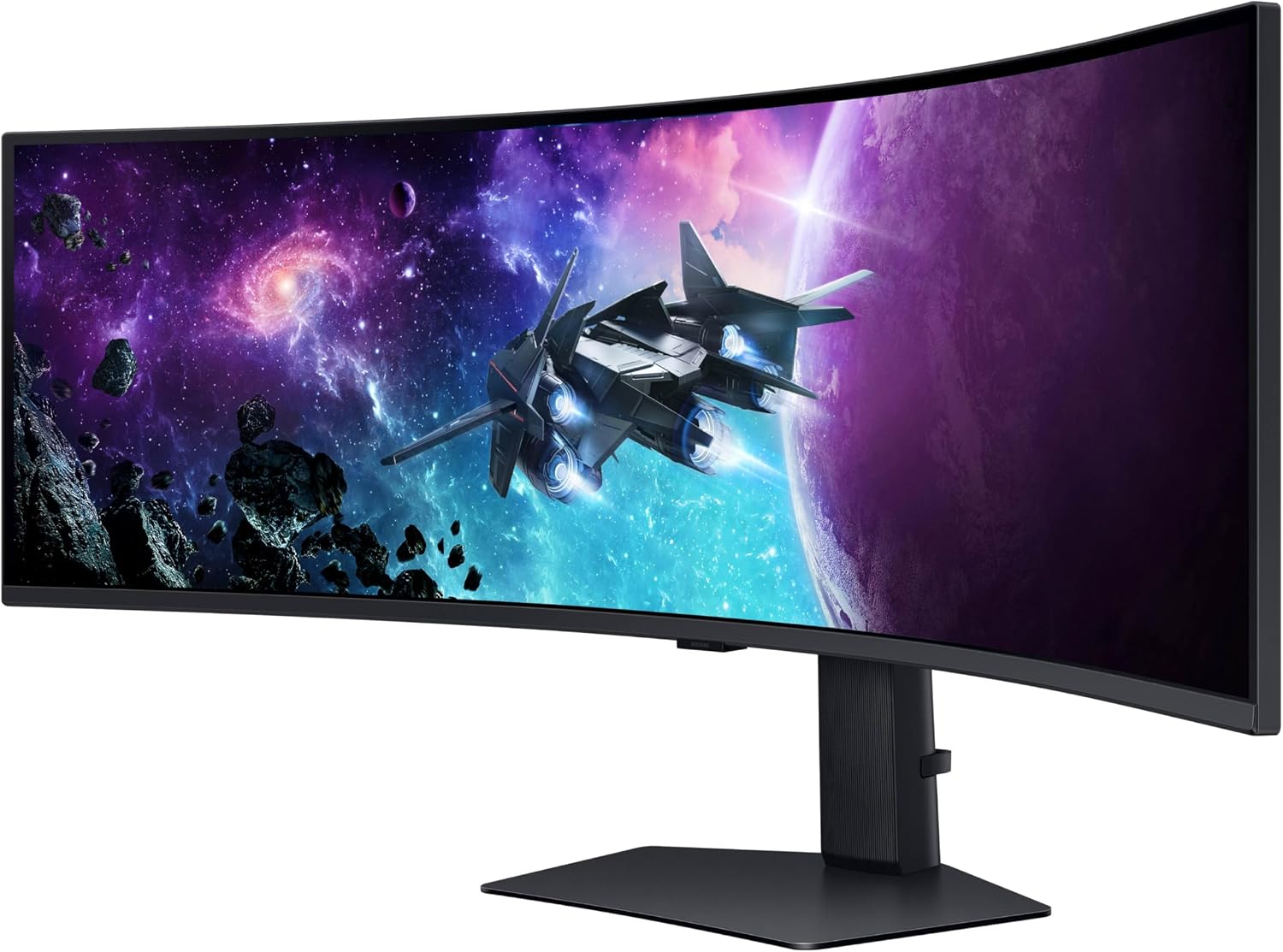 SAMSUNG 49' Odyssey G9 (G95C) Series DQHD 1000R Curved Gaming Monitor, 240Hz, 1ms(GtG), DisplayHDR 1000, AMD FreeSync Premium Pro, Eye Saver Mode, Auto Source Switch+, LS49CG950ENXZA, 2024