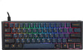 Ducky One 3 Mini Pro Nazca 8K 60% Hotswap RGB Triple Shot PBT Mechanical Keyboard - Cherry MX2A Speed Silver