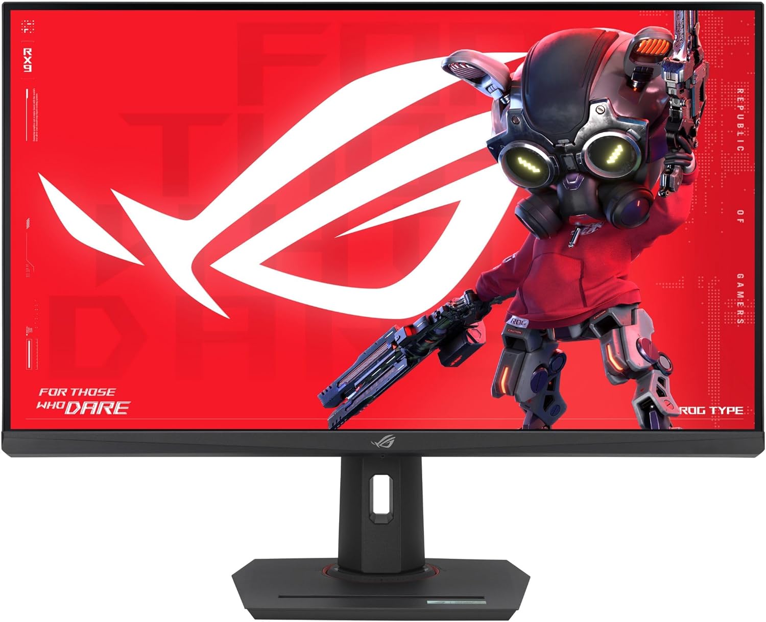 ASUS ROG Strix 32' 4K HDR Gaming Monitor (XG32UCG) – 3840x2160, Dual Mode (4K 160Hz/FHD 320Hz), 0.3ms, Fast IPS, Extreme Low Motion Blur Sync, USB-C, G-SYNC Compatible, Tripod Socket, 3 yr Warranty