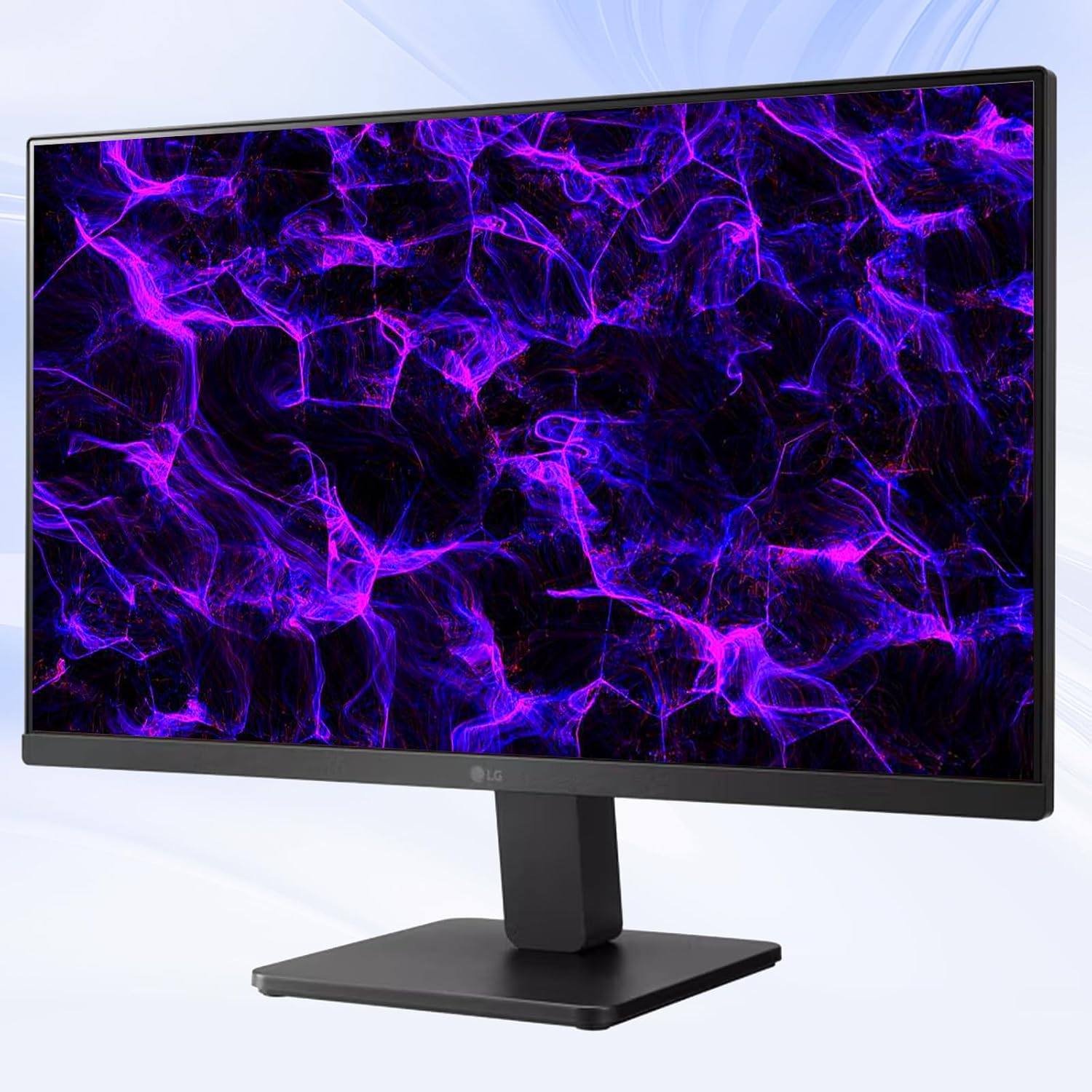 LG 24 inch FHD IPS Monitor, 100Hz, AMD FreeSync, 99% sRGB, Black Stabilizer & Flicker Safe, Anti-Glare, 3-Side Borderless Display, OnScreen Control, VESA Mountable, HDMI & VGA, Tilt Adjustable, Black
