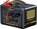 VTOMAN Jump 1800 Portable Power Station &12V Car Jump Starter, 1548Wh LiFePO4 Battery Solar Generator with Jumper Cable, 1800W 3xAC Outlets, 2xPD 100W for Camping Roadside Rescue