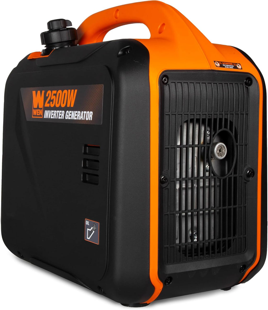 WEN 2500-Watt Inverter Generator, Quiet, Portable, and Lightweight with Fuel Shut Off (56250i)