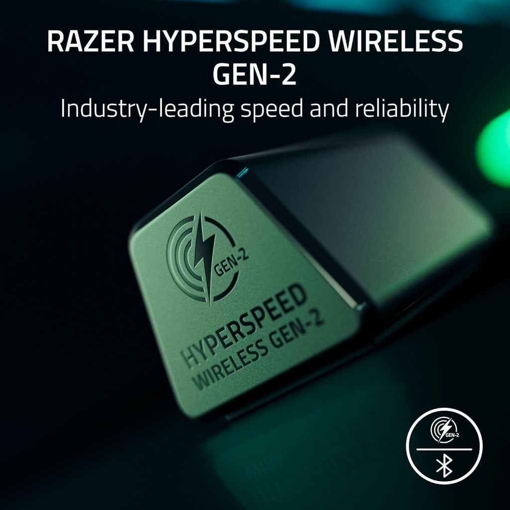 Razer BlackShark V3 Pro Wireless ANC Gaming Headset for Xbox: Full Band Mic - 50mm Drivers - 2.4 GHz, Bluetooth, USB, 3.5mm - Works with PC, Mac, PS5, Nintendo Switch - Long Battery Life - Black