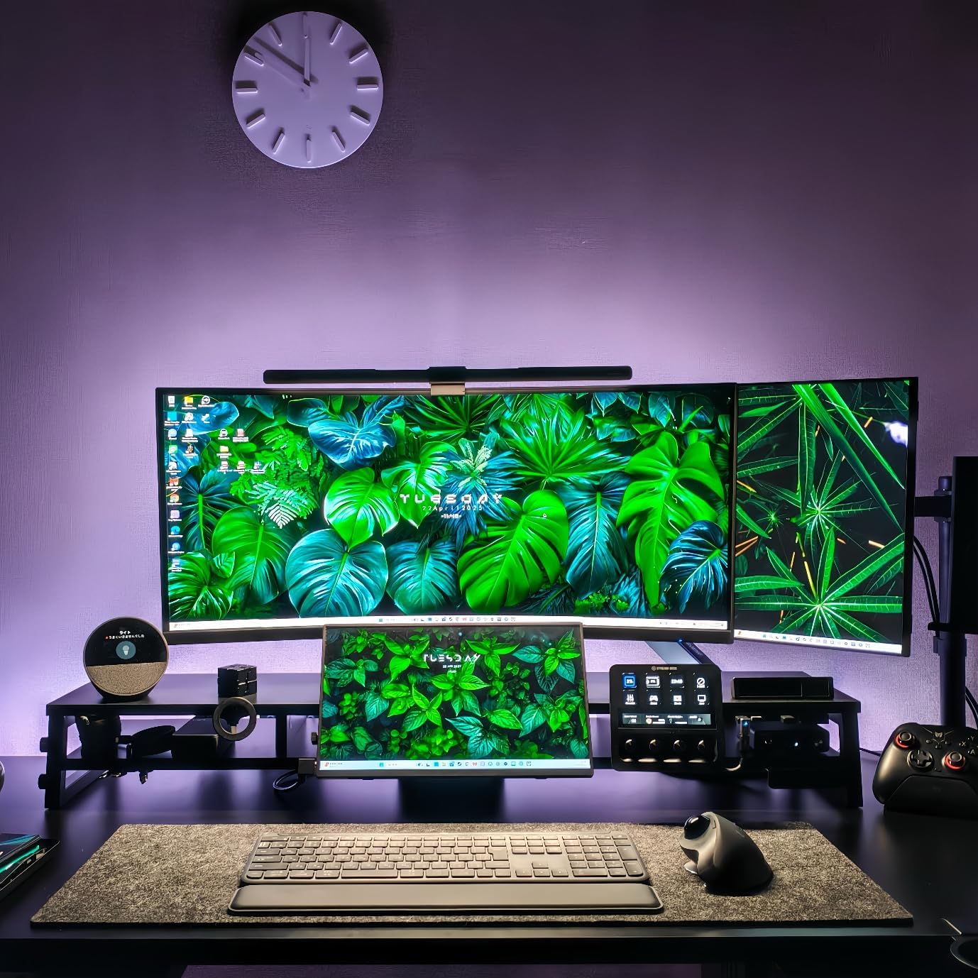 Kado Dual Portable Monitor Setup - 2-Pack 15.6' 1080p IPS Triple Monitor Extender for Laptop, 1920x1080 HDMI USB-C 180° Kickstand Built-in Speakers, Stacked Desktop Setup Office Gaming Daytrading