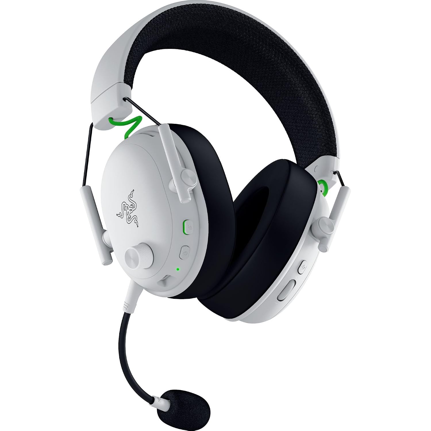 Razer BlackShark V3 Wireless Gaming Headset for Xbox: 50mm Drivers - Super Wideband Mic - 2.4 GHz, Bluetooth, USB - Works with PC, Mac, PS5, Nintendo Switch, Smartphone - Long Battery Life - White